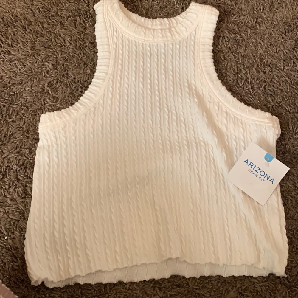 Cute white/cream tank